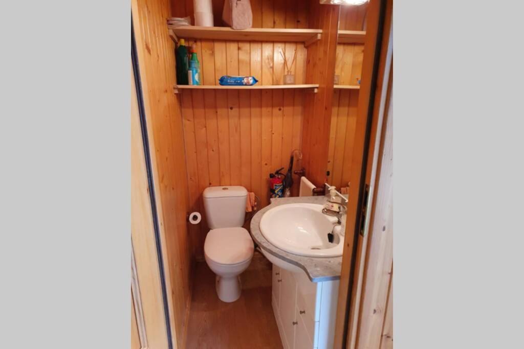 Cabana De Madera Especial Y Acogedora Cardenete 外观 照片