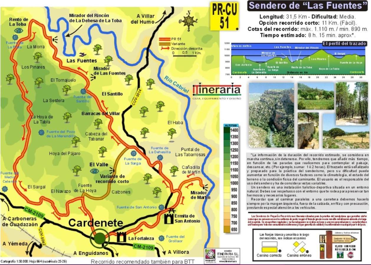 Cabana De Madera Especial Y Acogedora Cardenete 外观 照片
