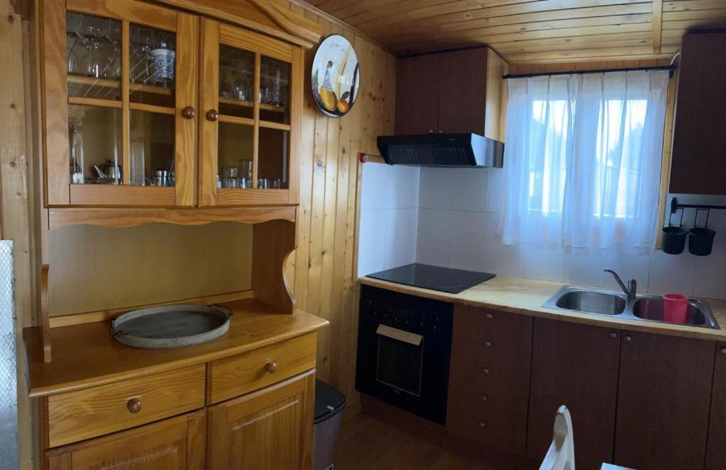 Cabana De Madera Especial Y Acogedora Cardenete 外观 照片